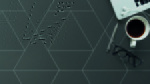 Deco Floor Trapezium Graphite Tile