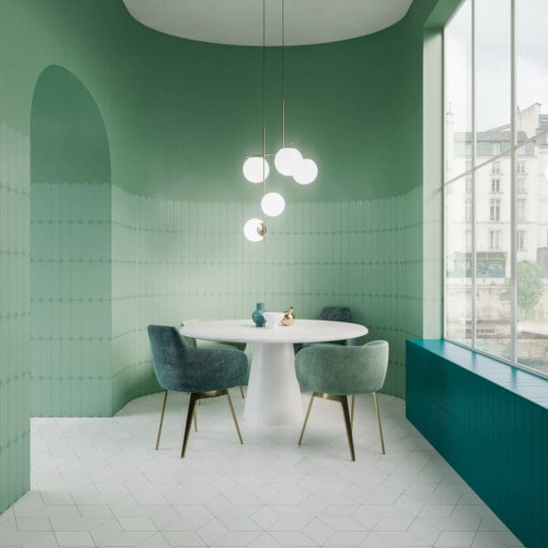 Grace O Sage Tile and Grace Teal Tile
