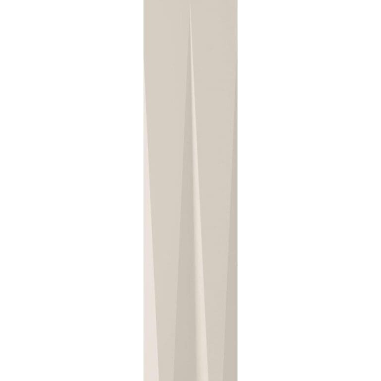 Stripes Ice White Transition Tile