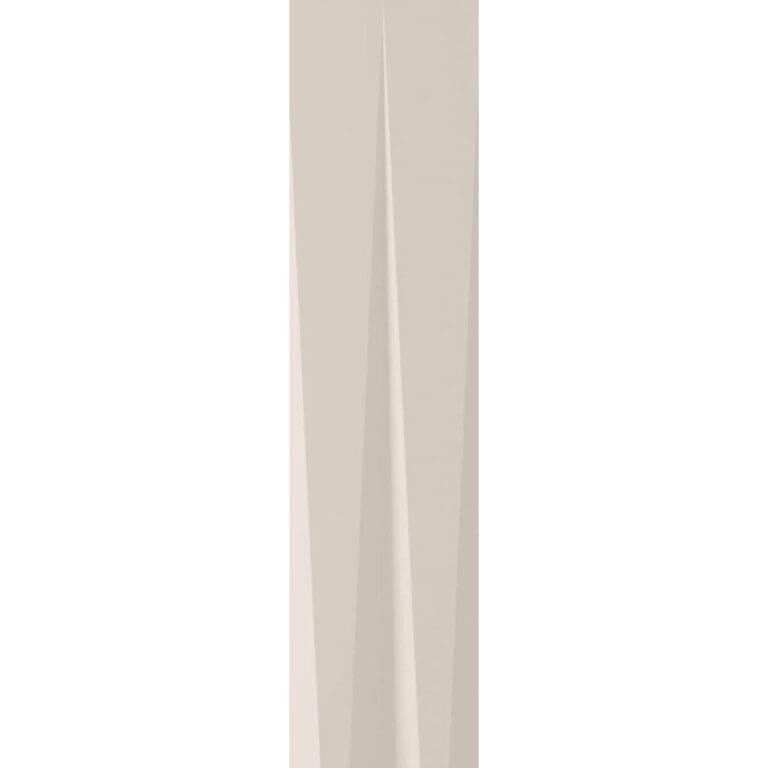 Stripes Ice White Transition Tile