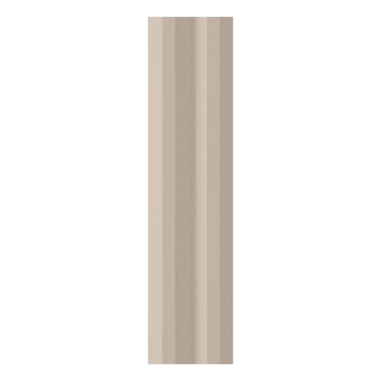 Stripes Dove Decor Tile