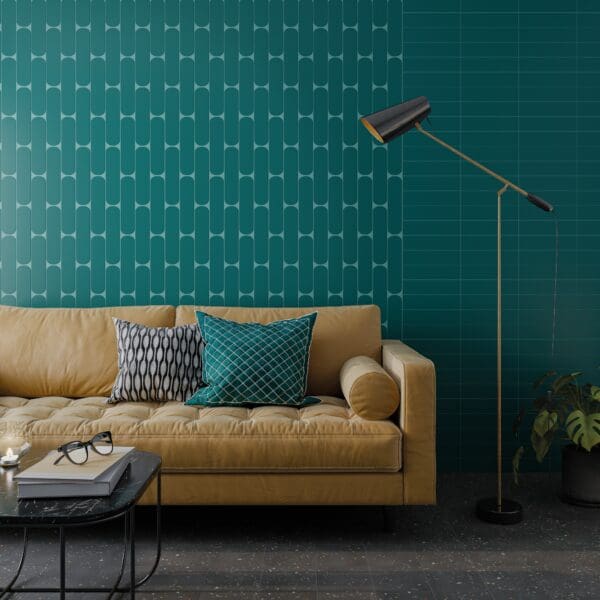 Grace Teal Tile and Grace O Teal Tile