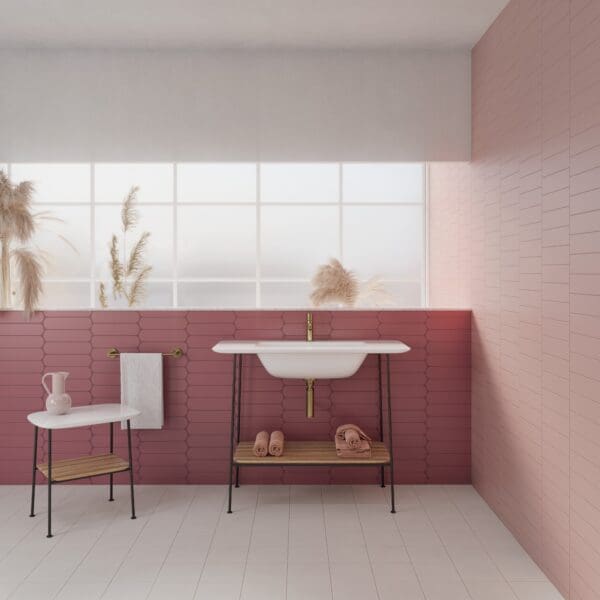 Grace O Berry Tile and Grace Blush Tile