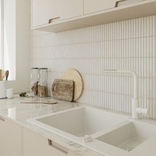 Sweet Bars Deep White Tile