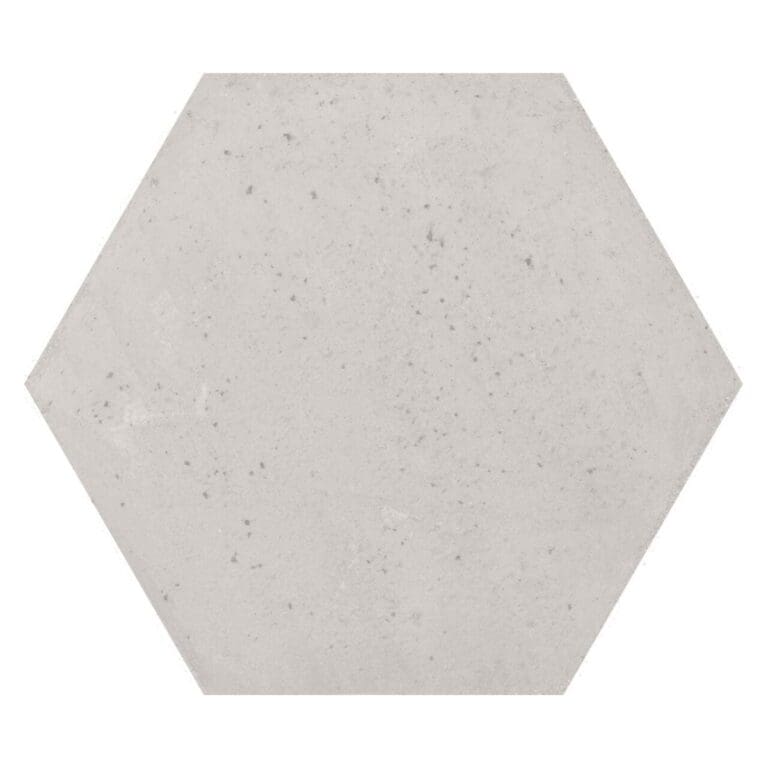 Love Affairs Concrete Hexagon Light Grey Tile