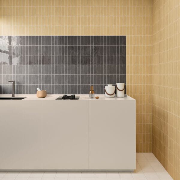 Rebels Nero Tile and Rebels Mustard Tile