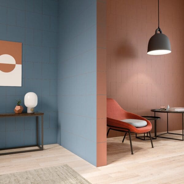 Solid XL Sky Tile and Solid L Cotto Tile