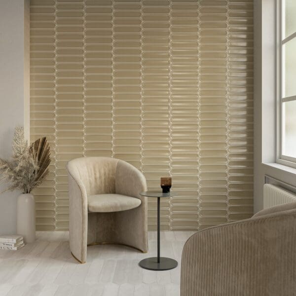 Aquarelle O Olive Tile