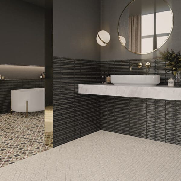 Fayenza Ebony Belt Tile