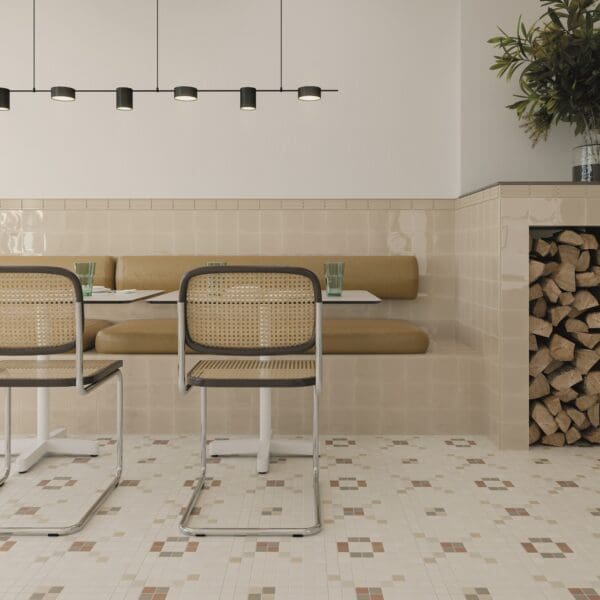 Fayenza Greige Square Tile