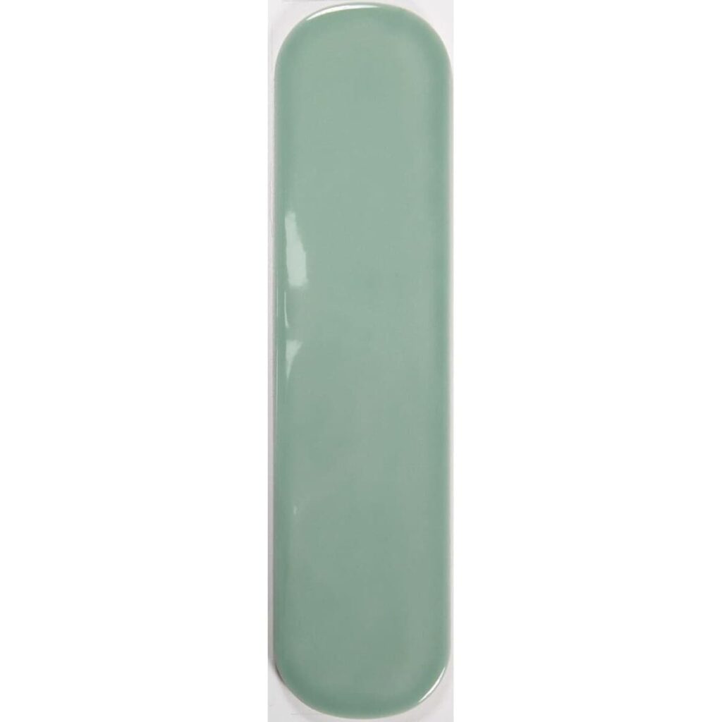 GAI-Oval Green Ceramic Tile