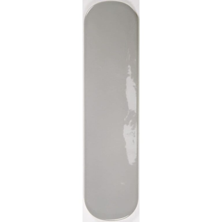 GAI-Oval Grey Ceramic Tile