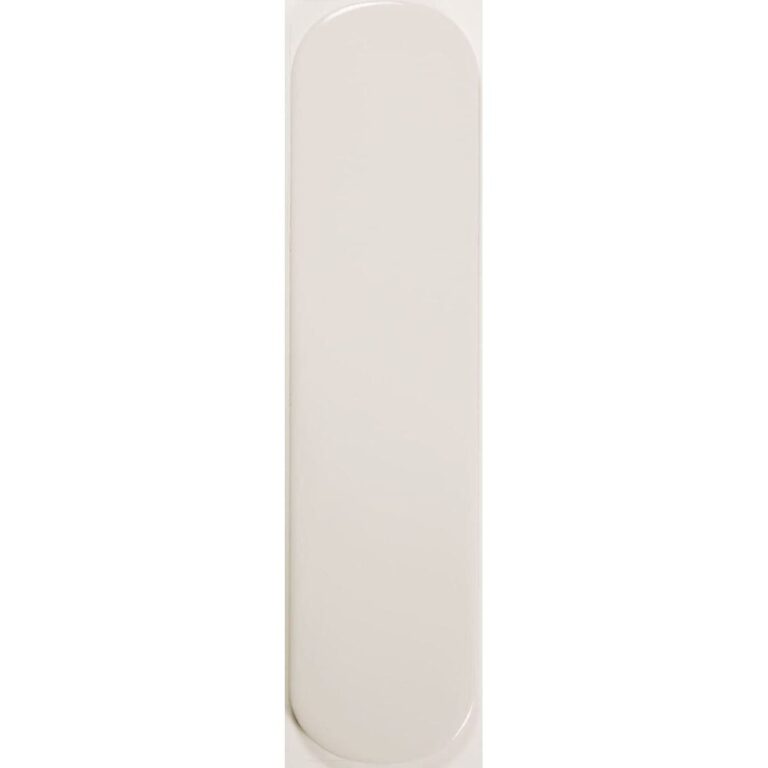 GAI-Oval White Ceramic Tile