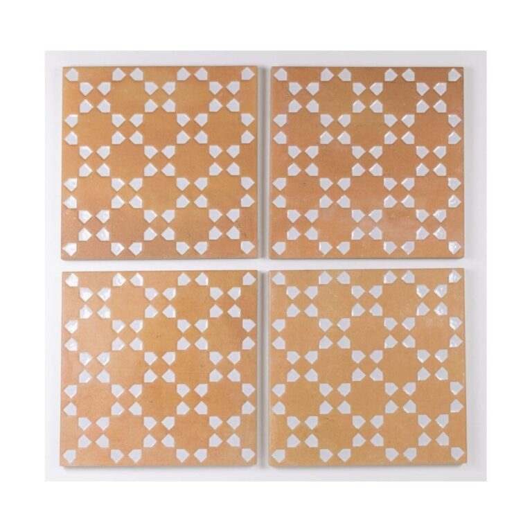 RCO-Cotto White Decor Porcelain Tile