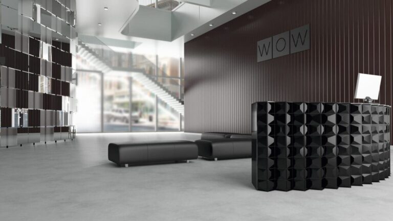 RIG-Prism Black Ceramic Tile
