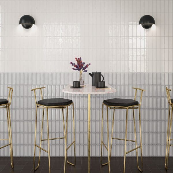 Alchemist Silver Bevel Tile