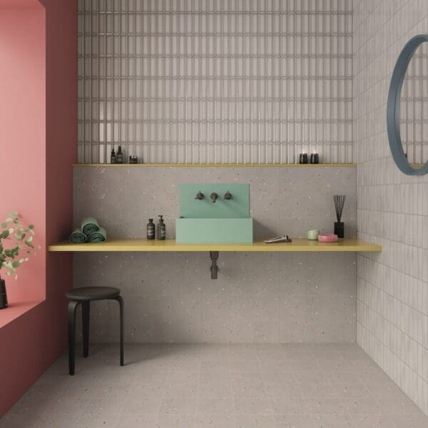 Alchemist Silver Bevel Tile