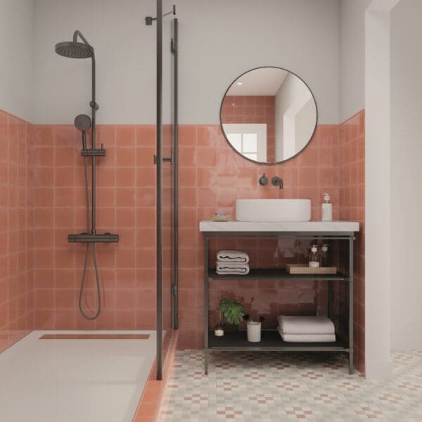 Fayenza Coral Square Tile