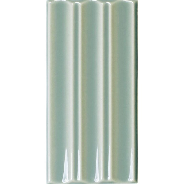 VIZ-Sage Ribbed Ceramic Tile