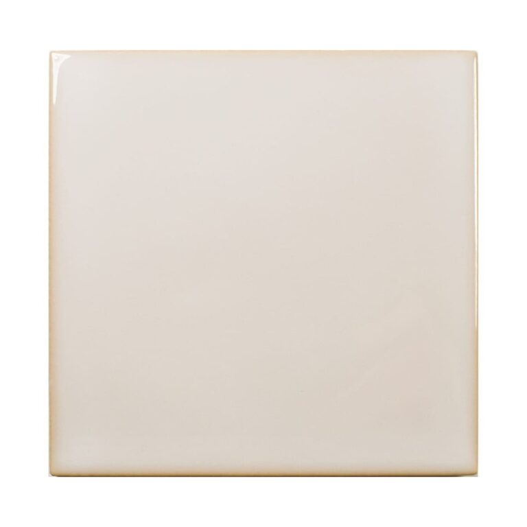 VIZ-White Square Ceramic Tile