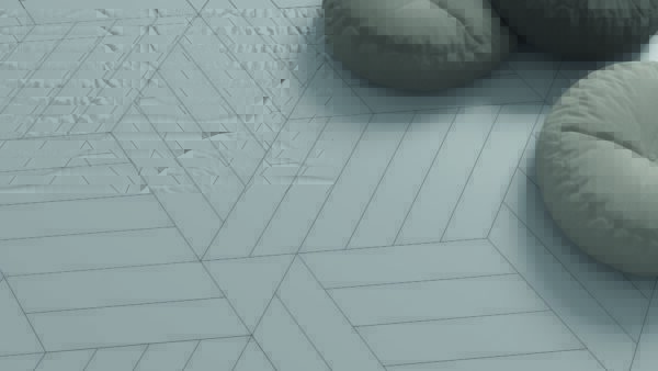 Deco Floor Chevron Ash Grey A Tile