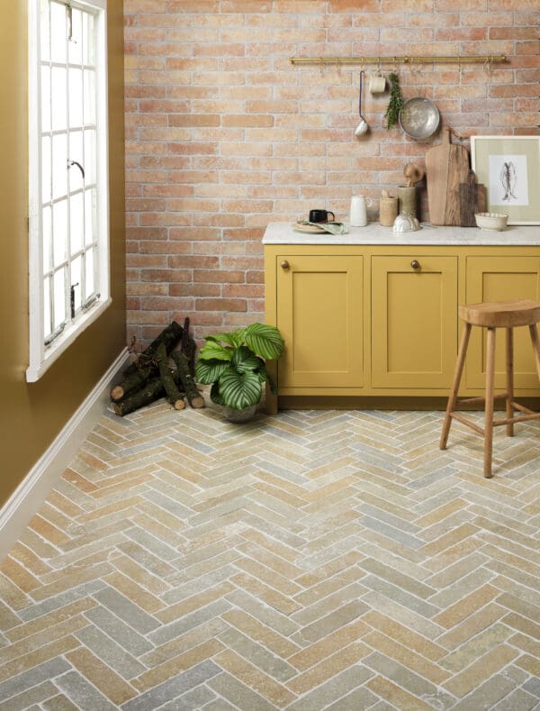 Farley Limestone Seasoned Parquet