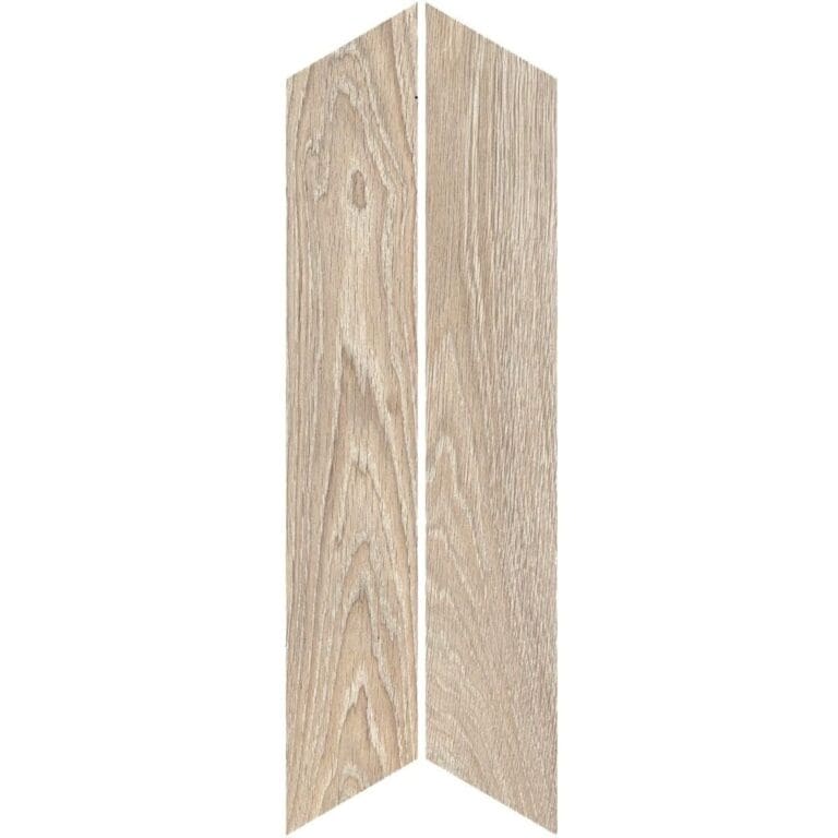 Bio Attitude Almond Chevron Tile