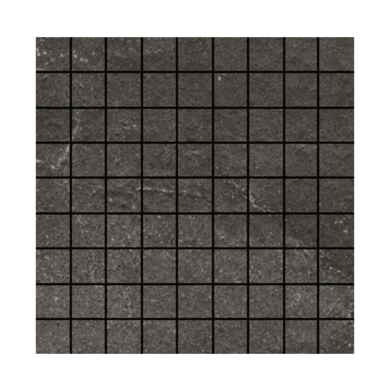 Native Stone Mineral Black Mosaic Tile