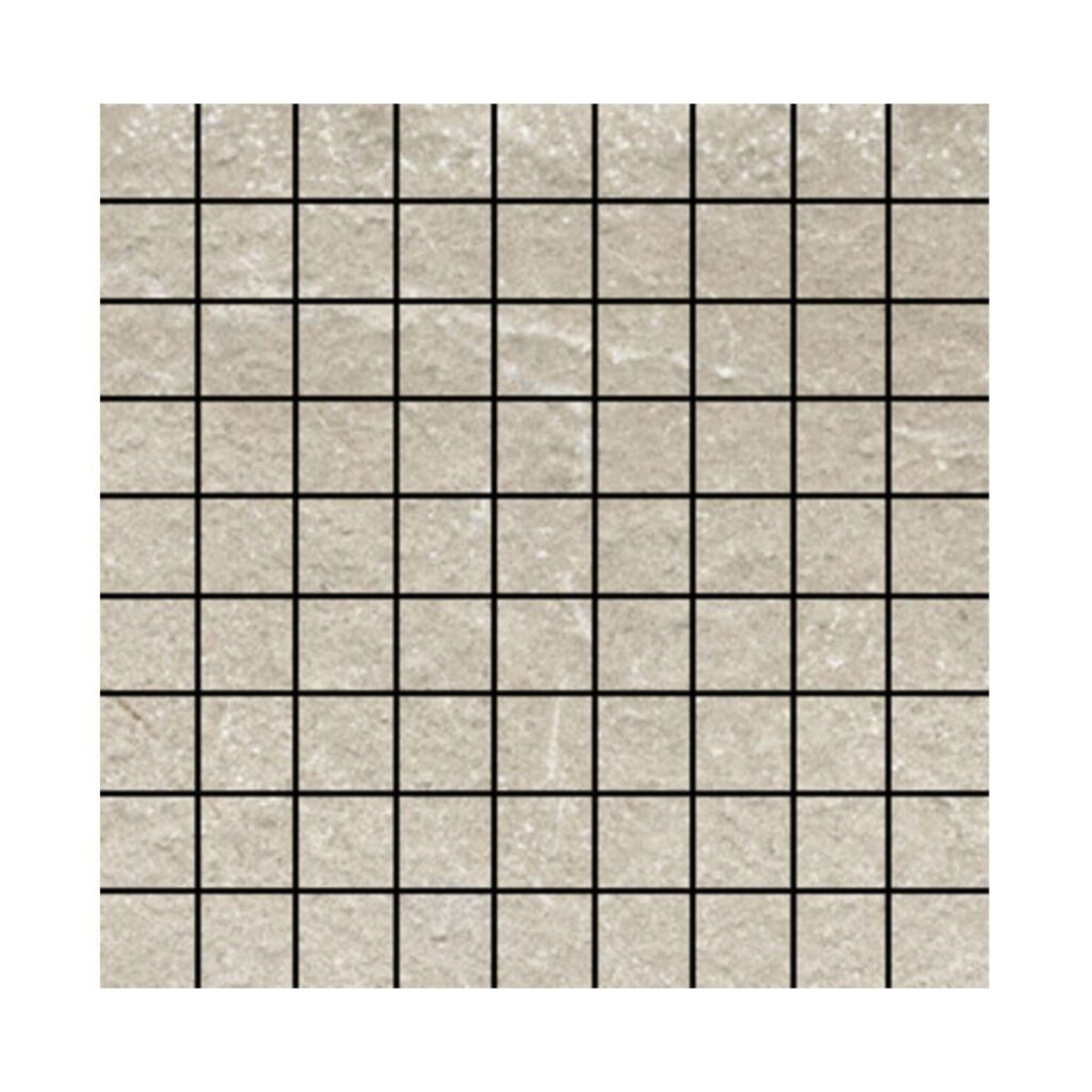 BND-Warm Grey Mosaic Porcelain Tile
