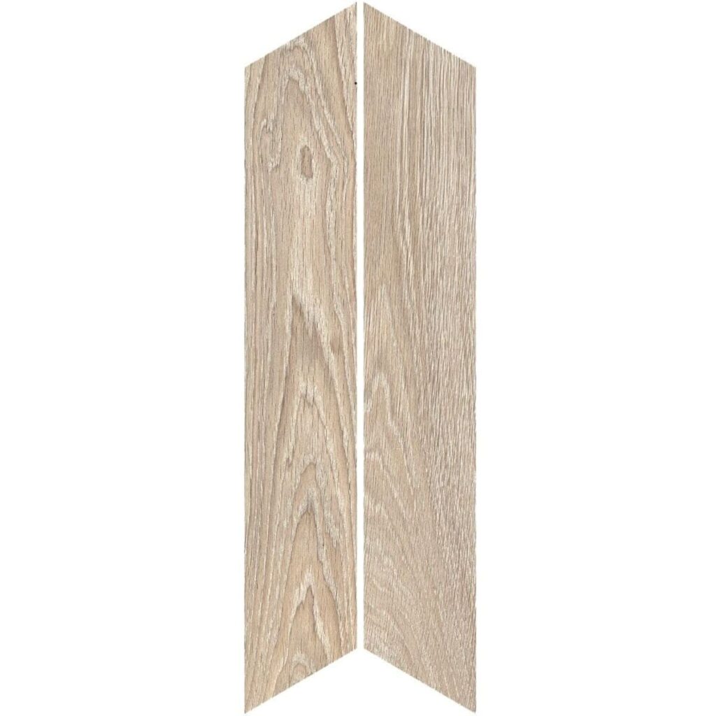 BRN-Beige Chevron Porcelain Tile