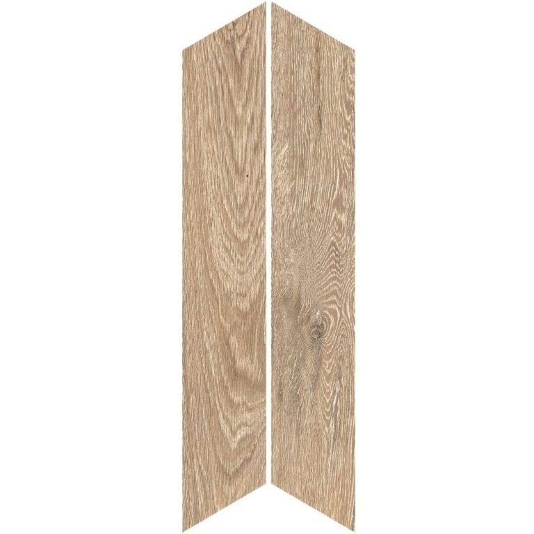 BRN-Oak Chevron Porcelain Tile
