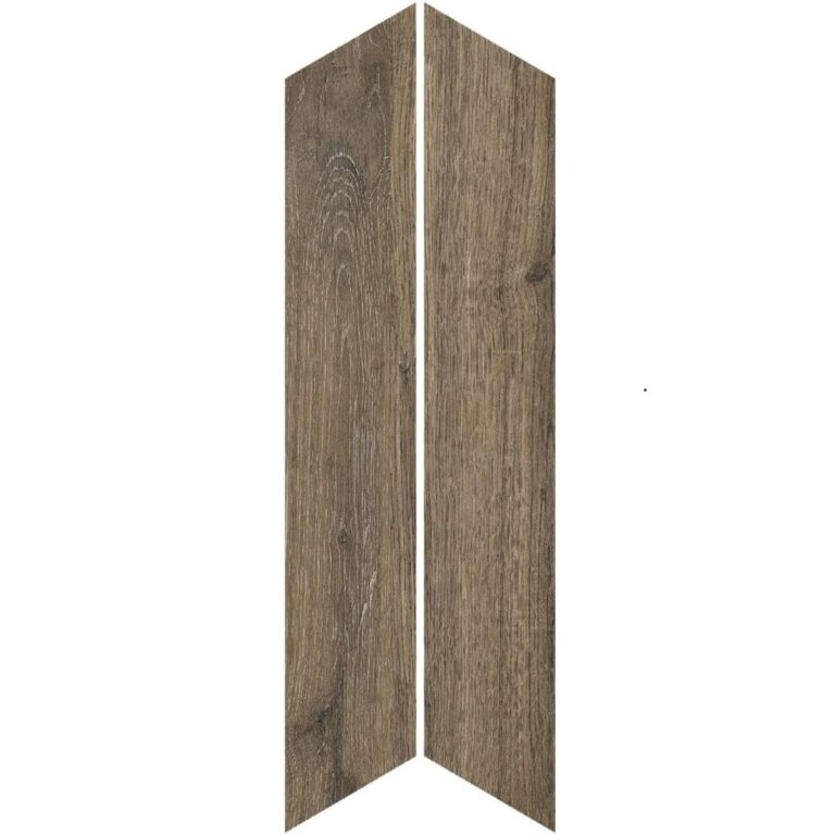 BRN-Wenge Chevron Porcelain Tile