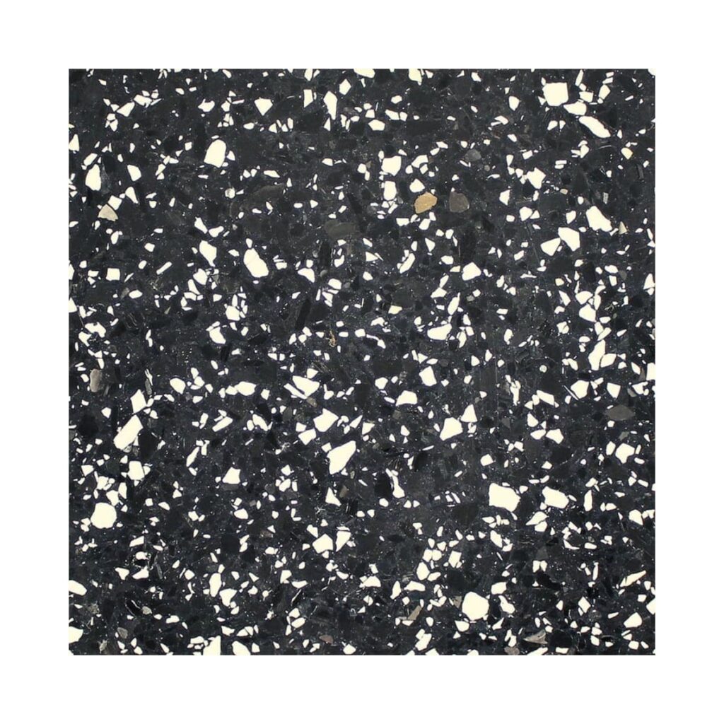 TZO-Bianconero Dark Terrazzo Tile