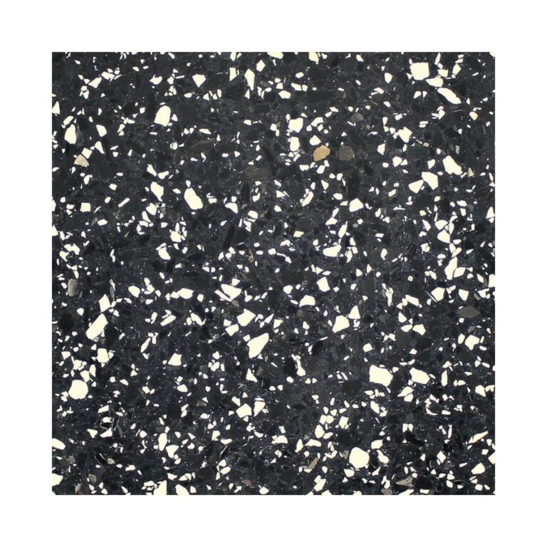 TZO-Bianconero Dark Terrazzo Tile