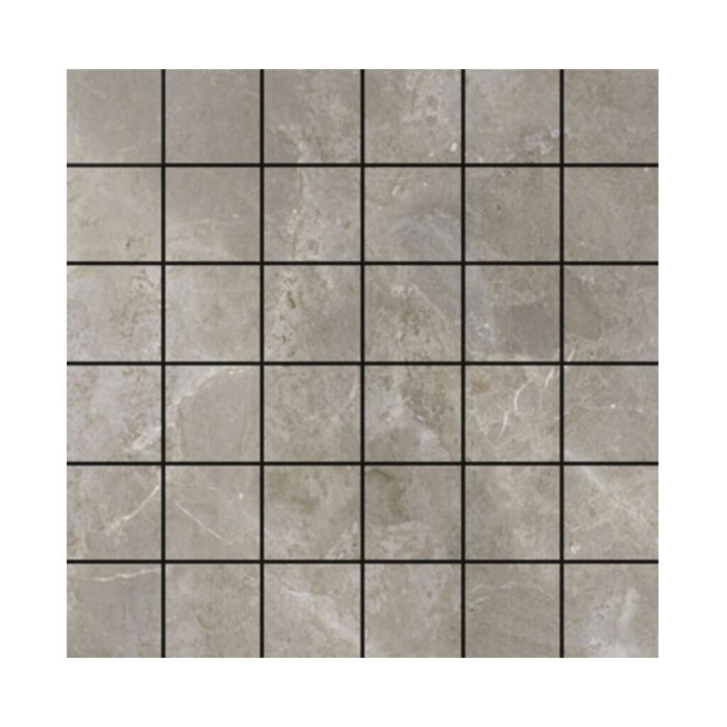 VDA-Warm Grey Mosaic Porcelain Tile
