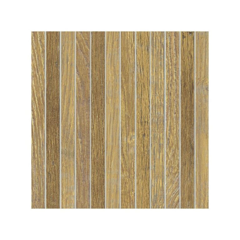LOT-Rustic Dark Mosaico Slats Porcelain Tile