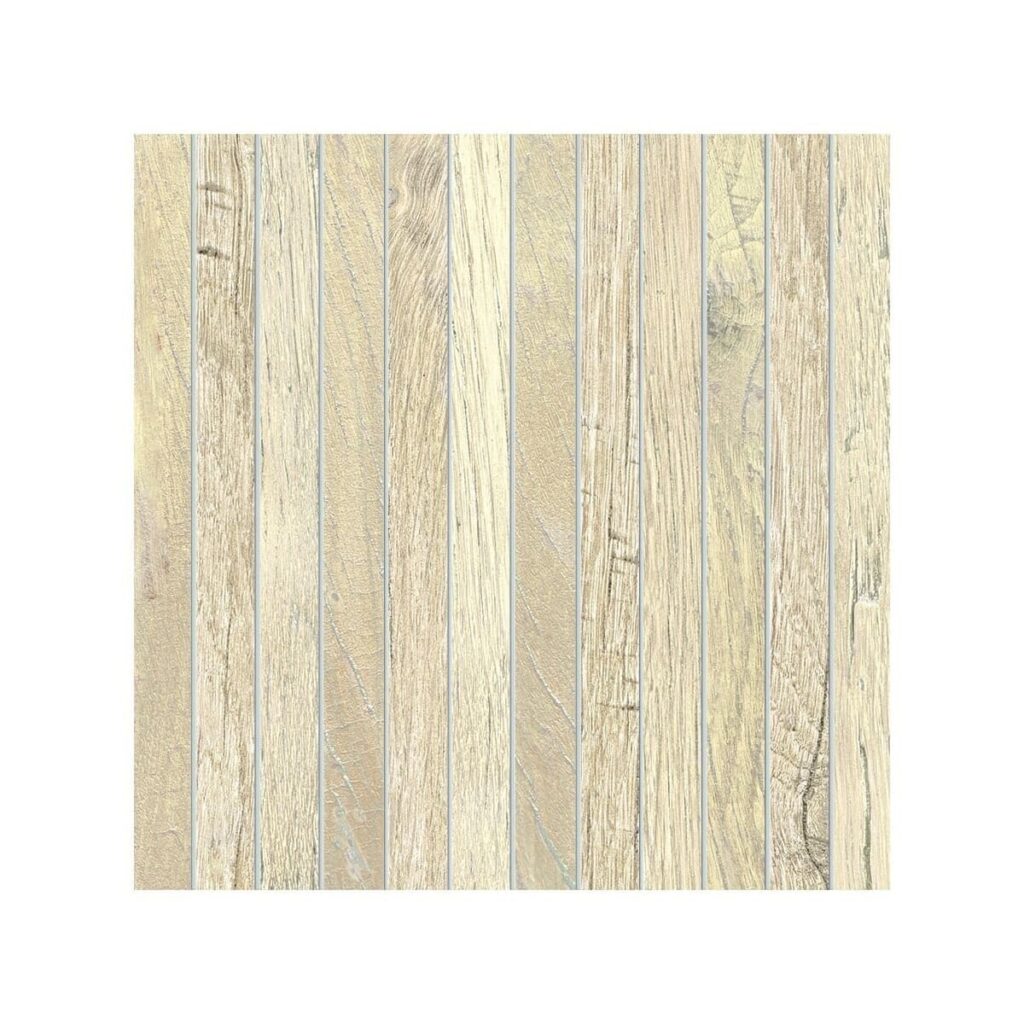 LOT-Rustic Light Mosaico Slats Porcelain Tile