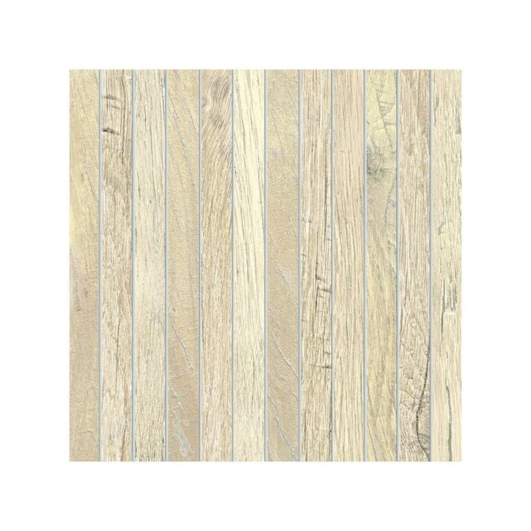 LOT-Rustic Light Mosaico Slats Porcelain Tile