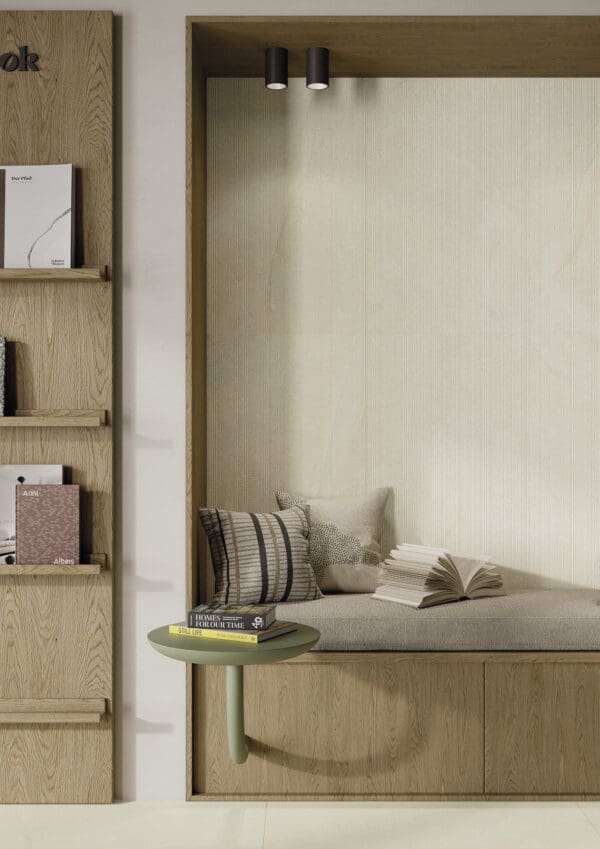 Dune Lime Wave Decor Tile