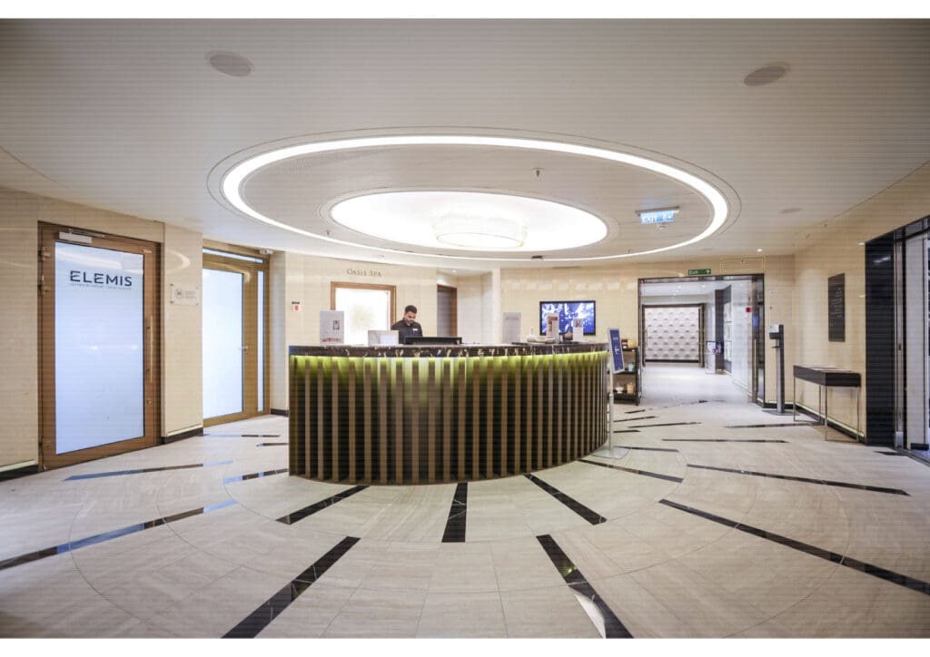 P&O Britannia Spa Reception