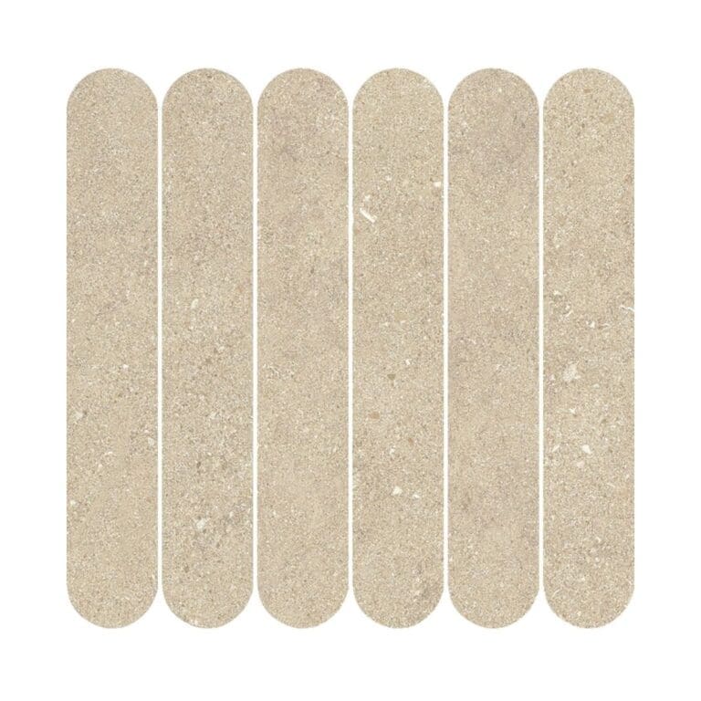Intense Beige Pills Mosaic Tile