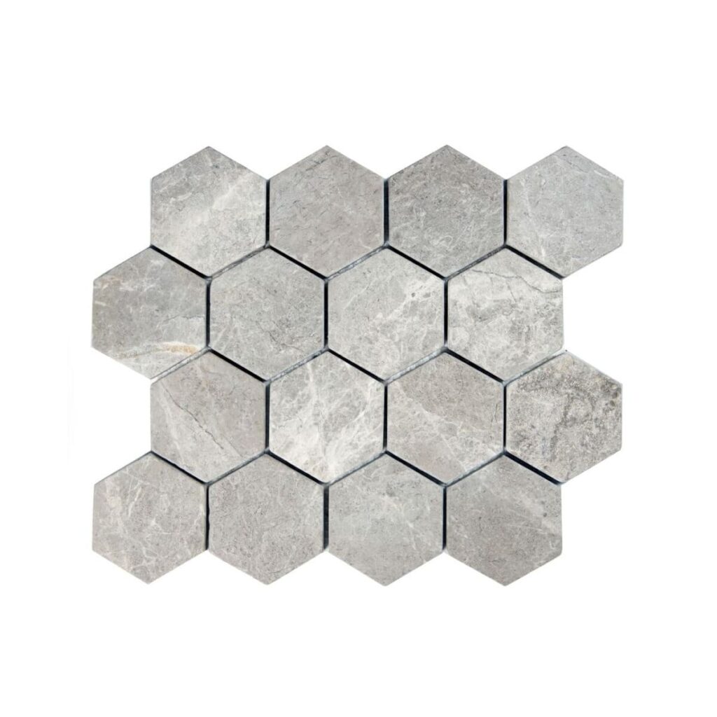 CHA-Hexagon Taupe Natural Stone Tile