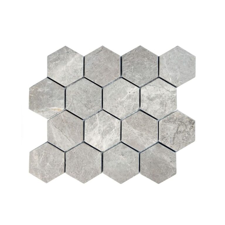 CHA-Hexagon Taupe Natural Stone Tile
