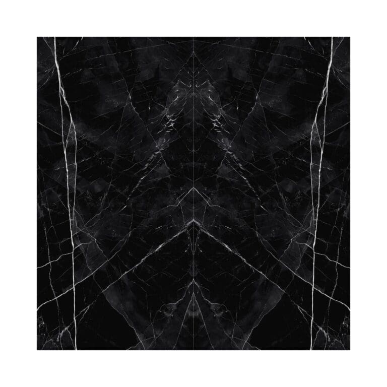 XXL Black Calacatta Bookmatched Tile