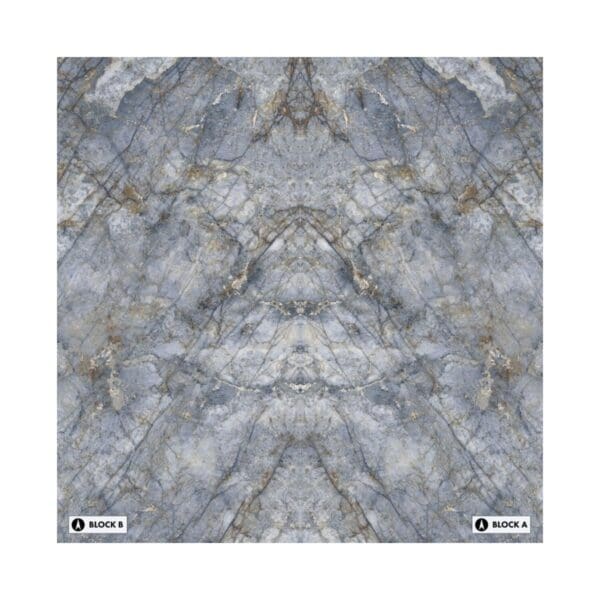 XXL Granito Blue Ande Bookmatched Tile
