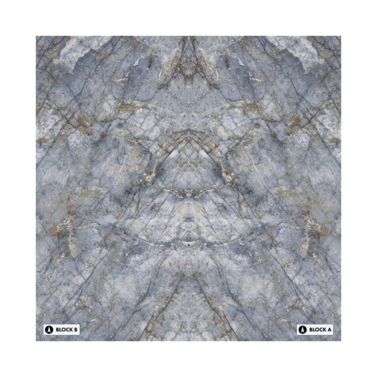 XXL Granito Blue Ande Bookmatched Tile