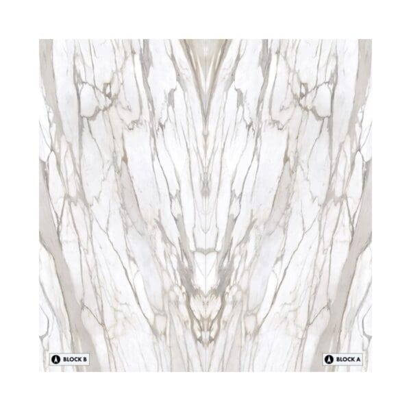 XXL Calacatta Gold Canova Bookmatched Tile