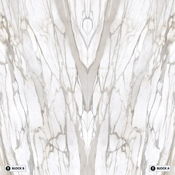 XXL Calacatta Gold Canova Bookmatched Tile