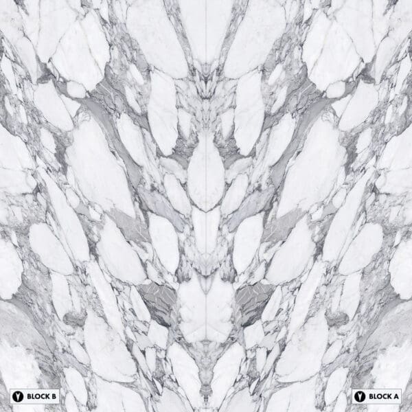 XXL Arabescato Corchia Bookmatched Tile
