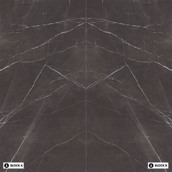 XXL Imperial Black Select Bookmatched Tile